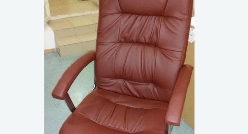 Обтяжка офисного кресла. Омутнинск